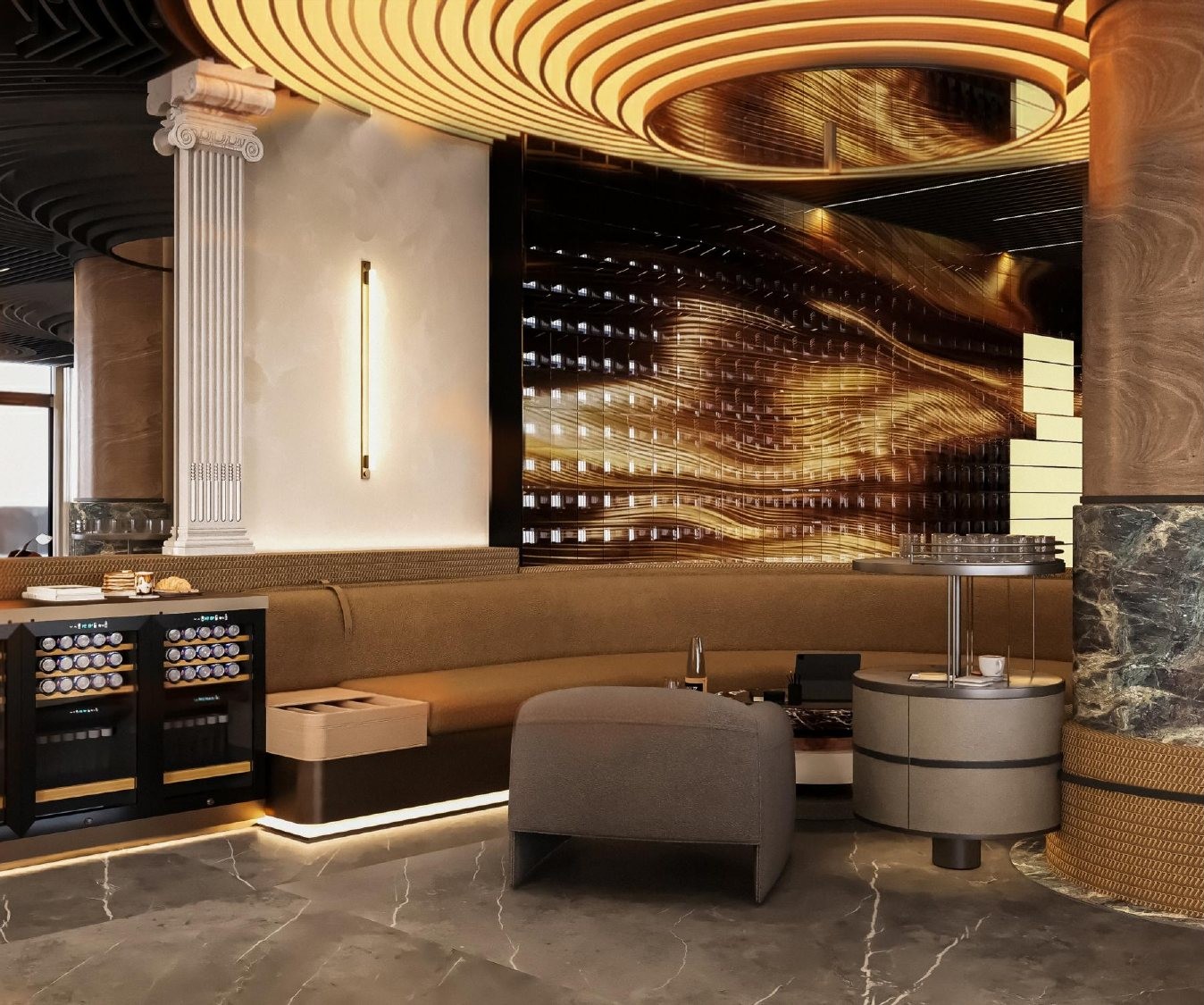 Lounge Four · Silence — The quietest room in the building. Say the important thing.